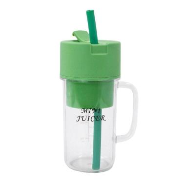 Imagem de Mini Liquidificador Portatil Shake Suco Juice Cup Caneca Cabo Usb Verde