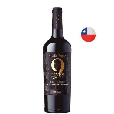 Imagem de Vinho Tinto Chileno Gato Negro 9 Lives Reserva Cabernet Sauvignon - Vi