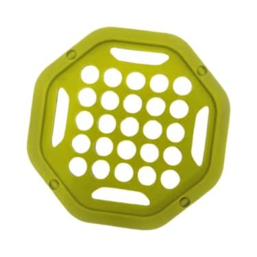 Imagem de UGPLM Exercício de mão Web Finger Exerciser Baixo teor de pó Leve Acessórios Equipamento Multifuncional Fortalecedor de preensão de mão, Yellow S