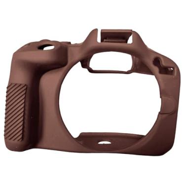 Imagem de Generic Capa protetora de silicone macio para câmera R50, capa de borracha para câmera sem espelho, Marrom