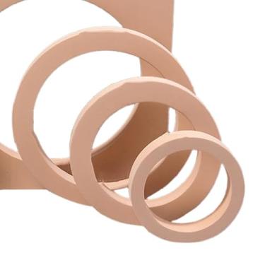 Imagem de aqxreight Propções Fotográficas Blocos de Espuma Dura Formas Geométricas para Jóias Cosméticos Chapas Planas Foto Branca Combinação de é Espumada de Has e Textura Nova é Material (#2)