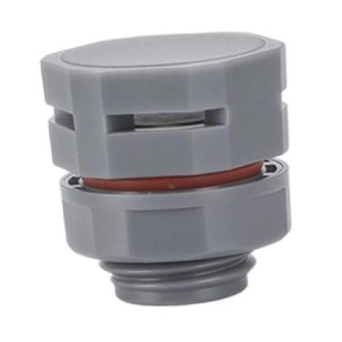 Imagem de Generic Parafuso de respiro, válvula redutora de pressão, nylon à prova d'água, fácil de usar, parafuso de ventilação, à prova de poeira, respirável, Cinza