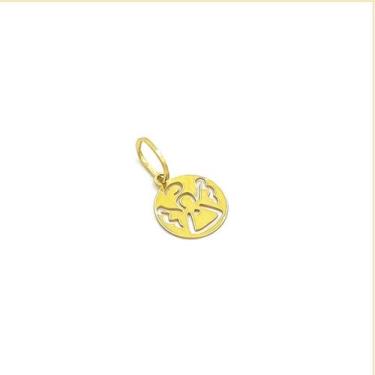Imagem de Pingente Anjo Da Guarda Em Ouro 18k - Primus LB Joias, Amarelo
