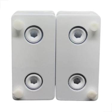 Imagem de Mão Amiga Porta De Correr Stanley Deslizante 1710mini Branca - Glasspe