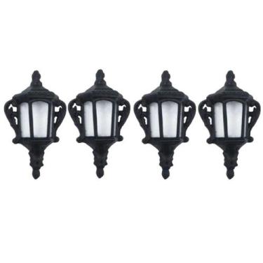 Imagem de Kit 4 Arandelas Externa Interna De Parede Em Ferro Fundido - UNICLÁUDI