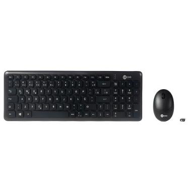 Imagem de Kit Teclado E Mouse Sem Fio KW204 Lecoo, ABNT2, Bluetooth 2.4 GHz, Mou