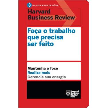 Imagem de Livro - Faça o trabalho que precisa ser feito (Um guia acima da média 