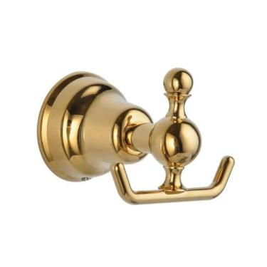 Imagem de Acessórios de banheiro em latão dourado, suporte para papel, porta-toalhas, saboneteira, toalheiro, gancho de vidro, ferragens opcionais, ganchos para roupão