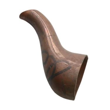 Imagem de Fenteer Bico de reposição para chaleira de cobre, acessórios para cozinha doméstica, metal, fácil instalação, peças de reposição, bico de despejo para bule, 8.5x3.5 Cm