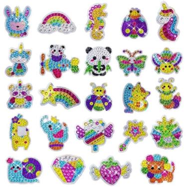 Imagem de Kit Adesivos De Pintura Com Diamantes Para Crianças Infantil Adequado Para Meninos E Meninas (24)