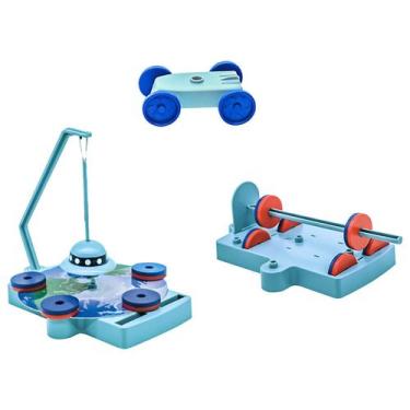 Imagem de Conjunto de experimentos científicos magnéticos 12 em 1 de física Búss