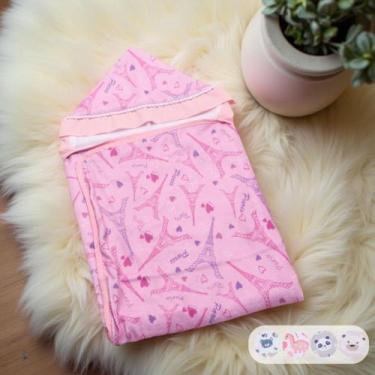 Imagem de Toalha De Banho Para Bebe Estampada Com Capuz Menino Menina - Maria's 