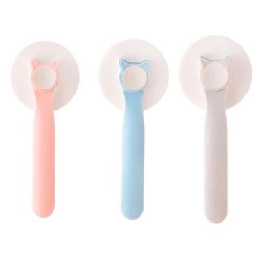 Imagem de Nova Pente e Escova para Cachorros e Gatos, Contra Pulgas e Remoção de Pêlos, para Cabelos Curtos e Longos(rosa)