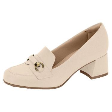 Imagem de Sapato Feminino Conforto Salto Bloco Baixo Social Modare