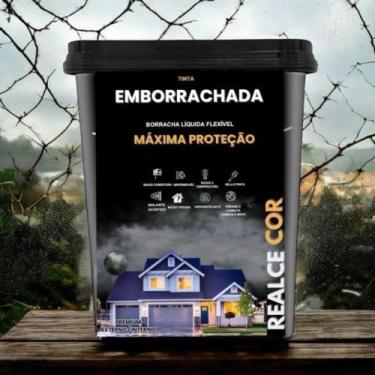 Imagem de Tinta Emborrachada Borracha Líquida 18KG REALCECOR Parede, Laje, Reboc