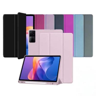 Imagem de Capa Smart Case para Xiaomi Redmi Pad SE 11'' – Magnética, Sleep/Wake, Suporte para Caneta, Tampa Magnética e Suporte Integrado (Rosa-claro, Redmi Pad SE 11'' (Apenas capa))