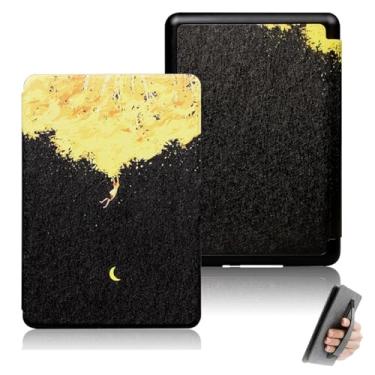 Imagem de GUKSRASO Capa para Kindle Paperwhite 11ª Geração/Signature Edition (6.8", Modelo: M2L3EK/M2L4EK) - Feito de Material à Prova D'água, com Suspensão Automática, Alça de Mão