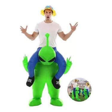 Imagem de Fantasia Inflável Adulto Et Rave Lançamento Cosplay Festa - Bela Impor