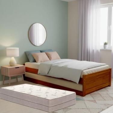 Imagem de Bicama Madeira Maciça Premium Solteiro com Cama Extra Deslizante + 2 C