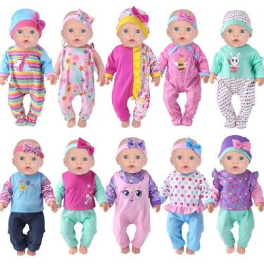 Imagem de Roupas para bonecas UNICORN ELEMENT para bonecas de 35 a 45 cm, 20 uni