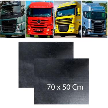 Imagem de Par Parabarro Carreta Caminhão Lameiro Liso 50x70 Cm - Afonso