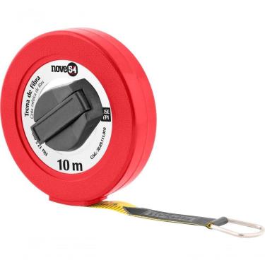 Imagem de Trena Fibra 10mx12,5mm Longa Fechada - Nove54