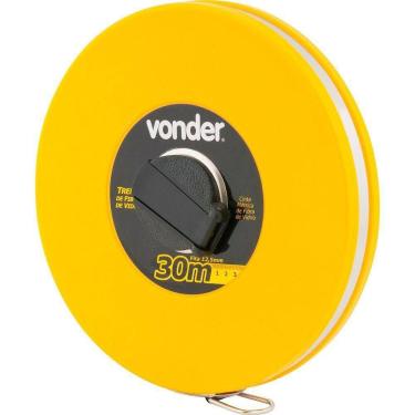 Imagem de Trena Fibra 30mx12,5mm Longa Fechada Vonder