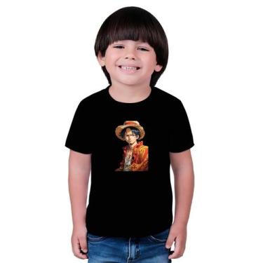 Imagem de Camisa Infantil One Piece Solo Power Air - MARCELO, Preto, 10