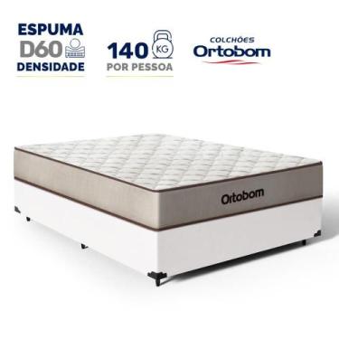 Imagem de Cama Box com Colchão de Espuma D60 Double Face Force Dream Ortobom Cas