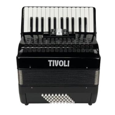Imagem de Acordeon Tivoli 26 Teclas 48 Baixos 2 Vozes com Estojo Rígido – Compacto, Versátil e Resistente