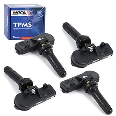 Imagem de Kit de sensor MOCA 4pcs 315MHZ Sistema de monitoramento de pressão de pneu (TPMS) serve para Buick Enclave Lacrosse para Cadillac CTS/CTS-V para Chevrolet Avalanche para GMC e mais #13586335,