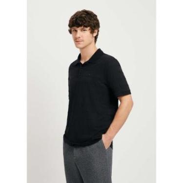 Imagem de Camisa Polo Hering Manga Curta Com Bordado Masculina-Masculino