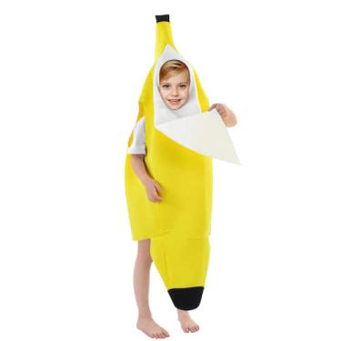 Imagem de Fantasia Tao-Ge Banana para crianças, meninos e meninas, vestido de Ha