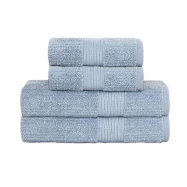 Imagem de Jogo Toalha de Banhão Buddemeyer 4 Peças Luxo Fio Penteado Premium Alt