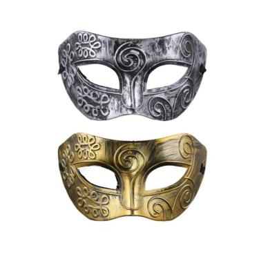 Imagem de Kit 2 Máscaras Gladiador Baile Festas Carnaval