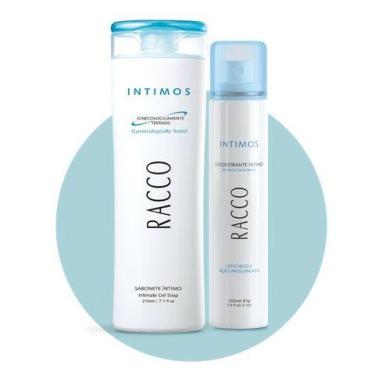 Imagem de Kit Sabonete Liquido Int Desodorante Intimo Racco Feminino