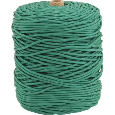 Imagem de Corda Multifilamento Trançada 6,0mm 4,0kg 191 Metros Verde P