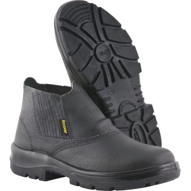 Imagem de Botina monodensidade elástico s/ biqueira 45 sola pu