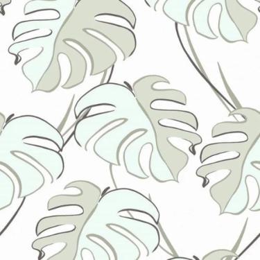 Imagem de Papel de Parede Kylie Folhagem Verde 81607