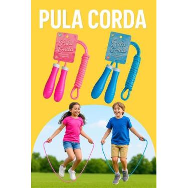 Imagem de Corda de Pular Infantil 2 Metros  Brinquedo de Atividade - arktoys, Ro