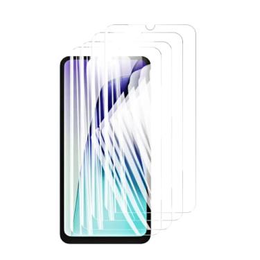 Imagem de 4 protetores de tela para Redmi 14c 4g 14 C, vidro temperado, cristal de alumínio de alta qualidade, antirriscos, proteção de 6,88" (HD)