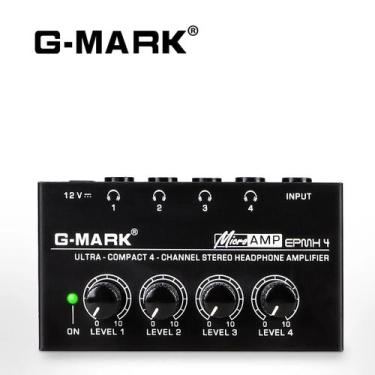 Imagem de Amplificador de Fone de Ouvido G-Mark EPMH4 - Mini Divisor Estéreo 4 C