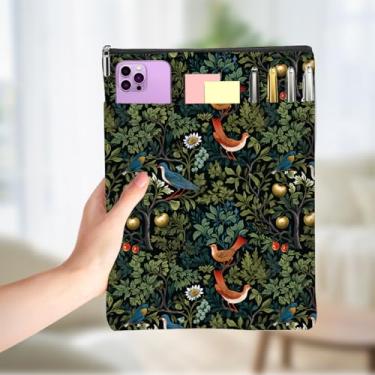 Imagem de Livros Clássicos Amantes Presentes Livro Manga Vintage Floresta Impermeável Livros Enseada Livro Bolsa Protetora com Bolso Frontal Presentes de Natal Aniversário para Mulheres Professores Livres