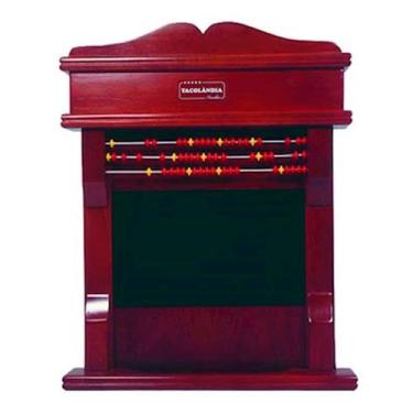 Imagem de Lousa Marcador Luxo Sinuca Snooker Bilhar Tacos Madeira - Tacolândia