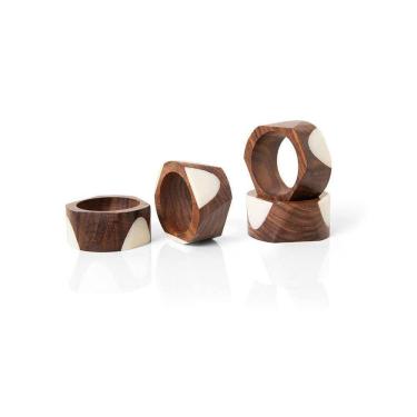 Imagem de Anel De Guardanapo Copa E Cia 4 Peças Tongass