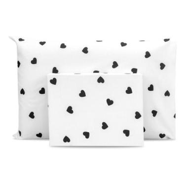 Imagem de Lençol Solteiro 2 pçs Elástico Estampado Percal 180 Fios 2025 - Bem Me