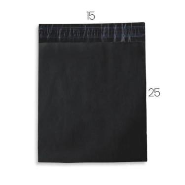 Imagem de Envelope Plástico De Segurança 15X25 Reciclado 1000 Unidades - Ecolorj