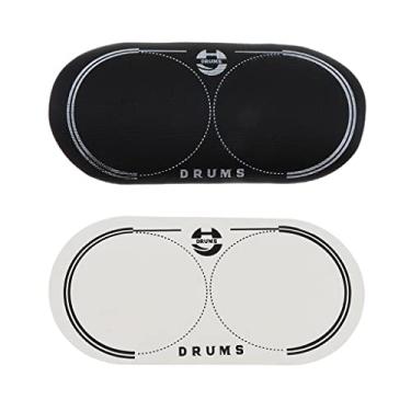 Imagem de Patch de pedal duplo EQ para instrumento de percussão de tambor baixo, pacote com 2