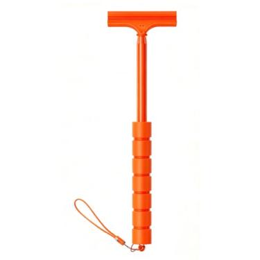 Imagem de Limpador telescópico multifuncional: para espelhos retrovisores de carros, para-brisas e vidro de lavagem de carro (laranja)