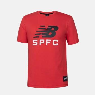 Imagem de Camiseta Masculina NB SPFC, Vermelho, GG